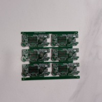 Placa de Circuito Impreso Personalizada de Alta Densidad de 6 Paneles, FR-4 de 1.6mm ENIG de 4 Capas para Dispositivos Electrónicos Inteligentes