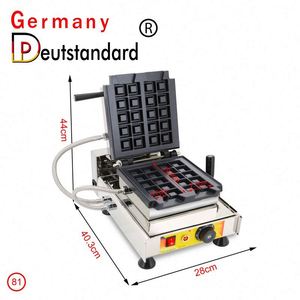 Allemagne Deutstandard NP-81 <span class=keywords><strong>Belge</strong></span> Bruxelles Gaufrier Cube <span class=keywords><strong>Machine</strong></span> à gaufres verticale de forme carrée - Product Image 4