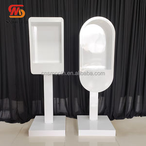 Cabine Téléphonique d'Enregistrement de Messages Lisses, Support de Livre d'Or Audio avec Lumière pour Décoration de Mariage - Product Image 5