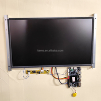 Pantalla LED LCD de marco abierto Skd, pantalla táctil IPS integrada, compatible con Android, Windows, altavoz, placa base de alimentación, Monitor de señalización Digital