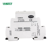 Relais temporisé manuel électrique miniature étanche VKSELE VKS5110H00 15A 16A AC/DC 12-240V