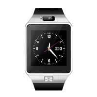 Montre connectée Dz09 avec appels vidéo WiFi, compatible Android et iOS, avec carte SIM, montre de sport, téléphone avec carte SIM