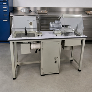 <span class=keywords><strong>Table</strong></span> de polissage et de bijouterie Guangzhou Longyanxing avec moteur 550W, options de ventilateur 220V 1100W 750W pour les acheteurs d'atelier - Product Image 3