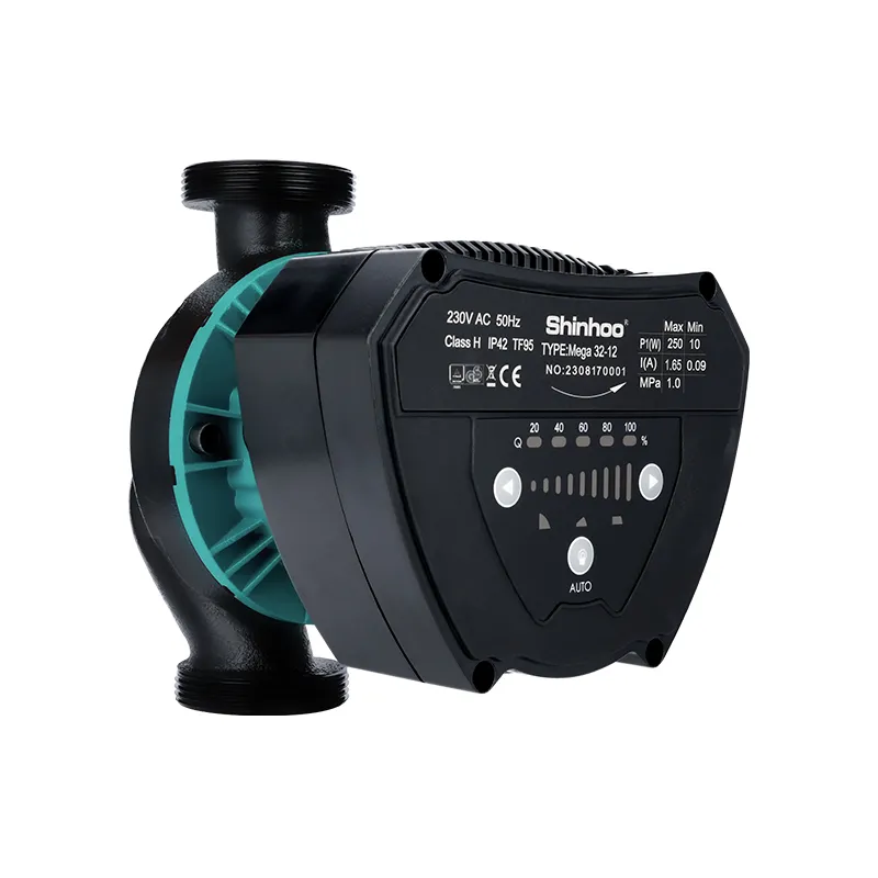 Pompe de surpression d'eau Shinhoo Mega 32-12 pour la maison pompe à eau chaude de douche domestique automatique pompe de Circulation d'eau chaude