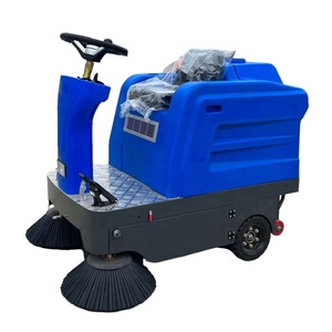 Barredora Eléctrica de 48V con Doble Cepillo y Carrocería Abierta para Limpieza de Suelos en Calles y Talleres Industriales - Product Image 1
