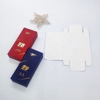 Cajas de Embalaje para Té Rojo/Azul/Marrón, Cajas de Embalaje para Té Coloridas Personalizadas, Cajas Impresas con Lámina Dorada para Té Oolong