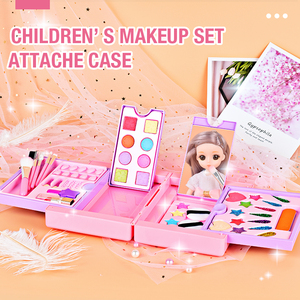 Set de Maquillaje de Juguete para Niñas, Kit de Belleza de Imitación, Bolso de Mano con Cosméticos Reales para Niñas - Product Image 2