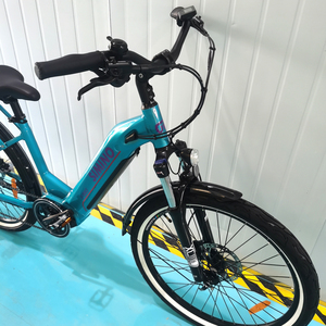 Vélo électrique de ville tout-terrain 250W avec moteur central et pneus de 26 pouces pour l'aventure sur neige - Product Image 3