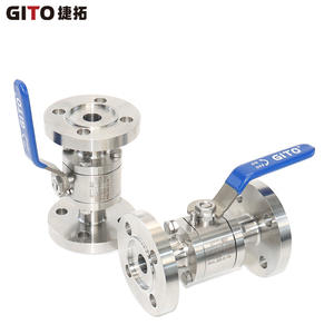 Vanne à boisseau sphérique à bride forgée en acier inoxydable DN20, haute pression, commande manuelle, qualité alimentaire pour eau et huile, compatible OEM - Product Image 5