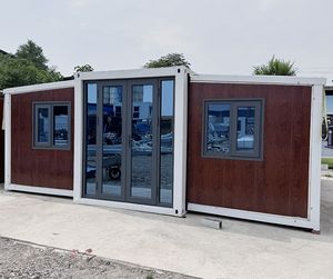 <span class=keywords><strong>Casa</strong></span> Contenedor Villa Contemporánea en Venta, Plegable, de 20 pies/40 pies, 2 Dormitorios, Diseño de Construcción de Dos Pisos, Expandible y Portátil - Product Image 3