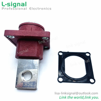 Stations d'alimentation portables, stations de charge au sol, connecteurs de stockage d'énergie haute tension M10-300A rouges, connecteurs de barre omnibus