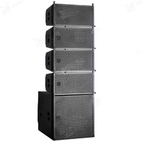 Altavoz Line Array Vason LA10 de 10 Pulgadas, Subwoofer Pasivo de 18 Pulgadas, 1200W de Potencia Máxima, Montaje en Suelo/Estante, Ecológico y Duradero
