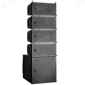 Vason LA10 Enceinte Line Array 10 pouces, Caisson de basses passif 18 pouces, Puissance de crête 1200W, Montage sur pied/étagère pour Théâtre et Concerts - Product Image 2