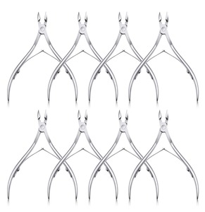 Coupe-cuticules professionnel en acier inoxydable doré de 10 cm pour manucure, soin des ongles, coupe-ongles pour doigts, outil de beauté avec logo personnalisé - Product Image 1