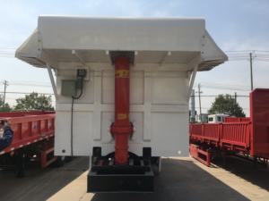 Semi-<span class=keywords><strong>remorque</strong></span> à benne arrière hydraulique <span class=keywords><strong>de</strong></span> 60 à 80 tonnes, 3 à 4 essieux, 35 à 40 mètres cubes, semi-<span class=keywords><strong>remorque</strong></span> en acier avec pneus 12R22.5 à <span class=keywords><strong>vendre</strong></span> - Product Image 4