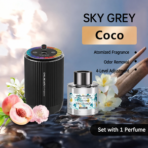 Difusor de Aromaterapia para Coche con Luces RGB de Proyección, USB 5V, 50ml, 1.5W, Nuevo Diseño, Música con Movimiento, Aceite Esencial sin Agua para Hoteles - Product Image 6
