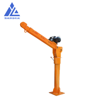 Le mini camion hydraulique électrique manuel de grue a monté la grue pour l'extérieur 500kg avec à télécommande