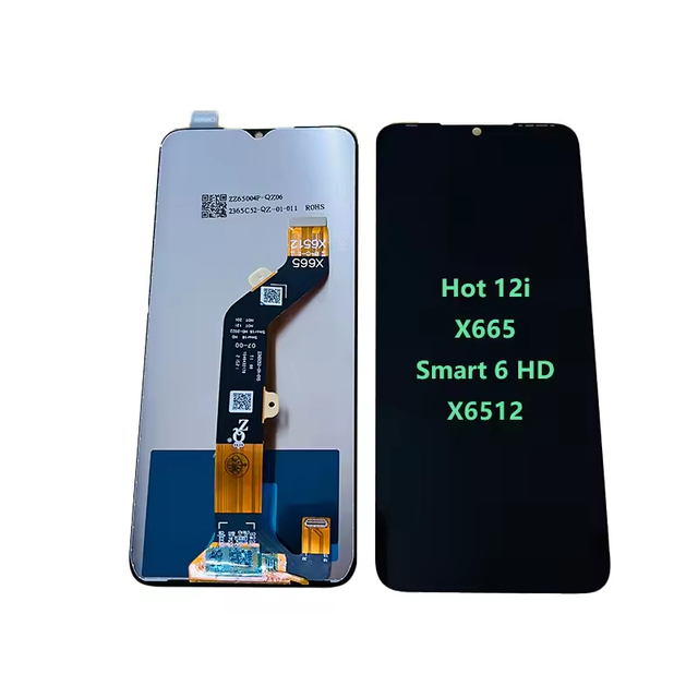 Original Mobile Phone Accessories for Infinix Hot 12 Lcd Touch Screen Displayb
