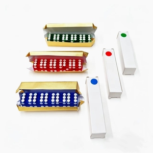 <span class=keywords><strong>Dados</strong></span> de casino transparentes de 19 mm D6 con esquinas cuadradas, transparentes, con bordes, de tres colores, con puntos blancos, <span class=keywords><strong>dados</strong></span> de resina <span class=keywords><strong>para</strong></span> póker con bordes marcados <span class=keywords><strong>para</strong></span> apuestas - Product Image 5