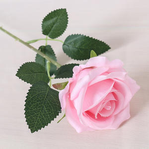 Fiore Artificiale di Rosa, Bouquet in Seta per San Valentino, Decorazioni per la Casa, Composizione Floreale da Tavolo per Feste - Product Image 2