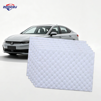 Coton insonorisant auto-adhésif ignifuge et absorbant acoustique pour portières, planchers, toits et coffres de voitures – Qualité OEM