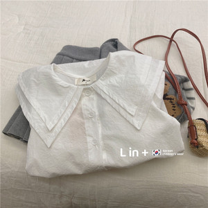 Lin+ Girls' Sweater Cardigan Skirt Set Gray Bear Knit Two Piece School Style Children's Outfit Cotton Woolen Fabric - Product Image 3
