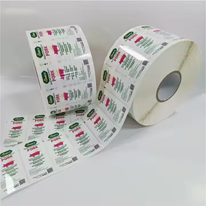 Étiquettes d'impression thermique de porc frais Safe Day Kill pour le stockage Kuhlhaus Etiketten avec assurance des prix Aufkleber - Product Image 3