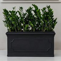 Pots de fleurs en Fiberclay multicolores les plus vendus, jardinières d'extérieur pour hôtel