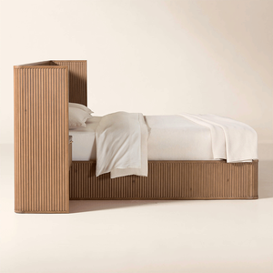 Camas de Madera de Roble Macizo Tamaño <span class=keywords><strong>King</strong></span> y Queen con Diseño Multifuncional para Dormitorio - Product Image 5