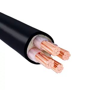 Kabel daya terisolasi PVC XLPE tembaga 0.6/1kv tegangan rendah 3 inti 4 inti 5 inti 16mm 35mm 50mm 70mm