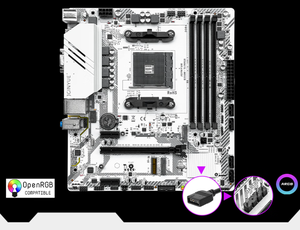 Jginyue เมนบอร์ดสำหรับเกม <span class=keywords><strong>B550I</strong></span> (ดีลจำนวนจำกัด/Mini-itx/ B550 /socket AM4/PCI-E 4.0 /nvme) - Product Image 4