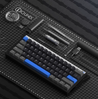 EZ60/EZ63 commutateur magnétique clavier de jeu HE clavier à axe magnétique en alliage d'aluminium CNC axe de jade magnétique contrat sans peur