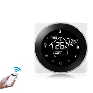 HY312 termostat wifi, pengontrol termostat suhu ruang rumah pintar oem/odm termostat pemanas