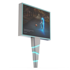 Panneau d'affichage publicitaire sur poteau de rue Trivision <span class=keywords><strong>solaire</strong></span> Écran LED P8 Affichage numérique Panneau d'affichage numérique - Product Image 3