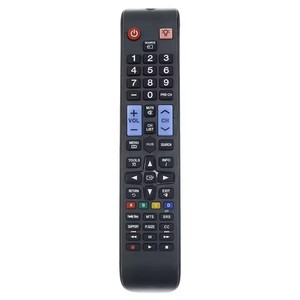 Télécommande Smart TV AA59-00580A sans fil 433 MHz, remplacement de piles AAA pour Samsung UN50P200 LN43D600 QN50G600 - Product Image 2