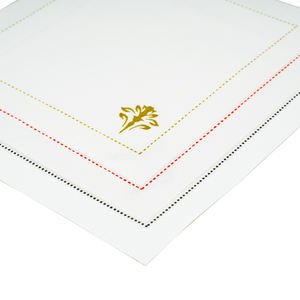 Serviettes <span class=keywords><strong>de</strong></span> <span class=keywords><strong>table</strong></span> en tissu réutilisables carrées <span class=keywords><strong>de</strong></span> luxe personnalisées avec logo pour les entreprises, les bars, les fêtes, les mariages, les anniversaires et les anniversaires <span class=keywords><strong>de</strong></span> mariage - Product Image 2