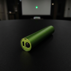 Rechargeable Mini Aluminum Keychain ISmartlaser <b>USB</b> Green Dot Laser Pen Pointer 500M Range Push-button <b>switch</b> - Product Image 3