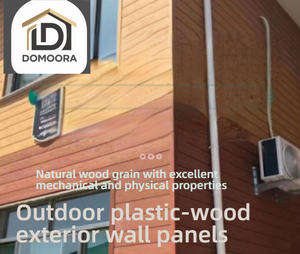 Revestimiento de Pared Exterior Ignífugo de WPC, Paneles Acordonados de Madera Plástica de Bajo Mantenimiento para Fachadas de Edificios Escolares - Product Image 3