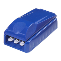 Accessoires de fumeur avec logo personnalisé, machine à rouler manuelle semi-automatique à 3 tubes de 8 mm, injecteur de cigarettes manuel
