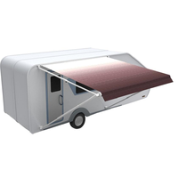 Auvent rétractable automatique imperméable et résistant aux UV pour camping-car et caravane, idéal pour le camping en plein air et les excursions à la plage