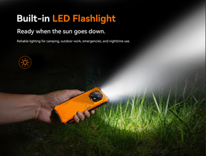 Cubot KingKong ES 5 6.88 HD+ 120Hz Display Rugged Phone 7000mAh 6+128GB 64MP + 16MP <b>Camera</b> NFC Android16 Built-in LED Flashlight - Product Image 6