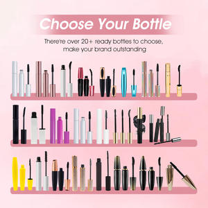 Crème gel 4D à fibres végétales longue tenue et <span class=keywords><strong>waterproof</strong></span>, personnalisable sous marque privée, <span class=keywords><strong>pour</strong></span> cils noirs épais, allongeants et recourbés, végétalienne et à base de plantes, nouveauté 2025 - Product Image 5