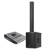 Sistema de sonido respetuoso con el medio ambiente, columna activa, conjunto de altavoces line array de audio profesional de 12 pulgadas para DJ