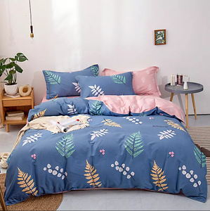 Tùy chỉnh khách sạn đôi màu xám trắng sọc được trang bị Linen Thiết kế Comforter bộ đồ giường - Product Image 5