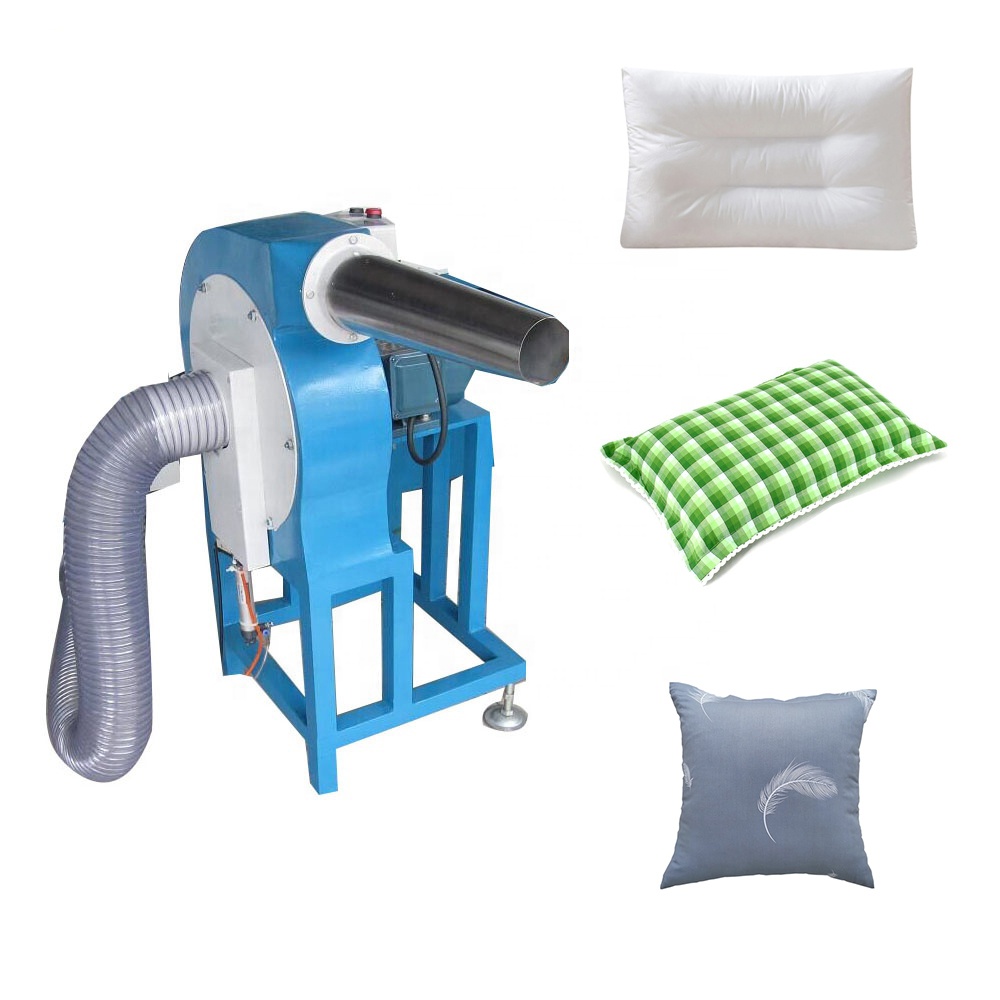 Машина для наполнения подушек из полиэфирного волокна и машина для наполнения подушек