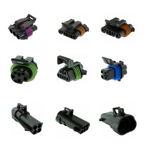 7핀 수형 LS 타입 엔진 와이어 하네스 연회색 메트리팩 150 밀폐형 커넥터 자동 점화 코일 PVC 플라스틱 자동차용 - Product Image 3