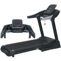 Caminadora GS-255D-B con Logotipo Personalizado, Silenciosa, para Ejercicio en Casa, con Pantalla Táctil, para Caminar y Correr, con Motor Silencioso de 3HP