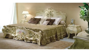 Clásico francés de muebles de lujo <span class=keywords><strong>blanco</strong></span> <span class=keywords><strong>armario</strong></span> de madera <span class=keywords><strong>armario</strong></span> de 6 puertas - Product Image 3