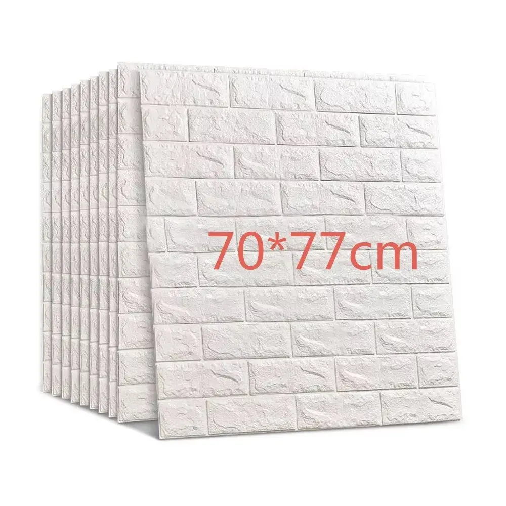 New Style 3D Design Wall Tile Decor Design Panels Foam Wallpaper Interior Wall for Living Room