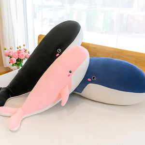 Almohada de Peluche de Ballena Gigante Sidory, Juguete de Peluche Suave Relleno de Plumón, Cojín de Cama de Peluche de Ballena Gigante - Product Image 2